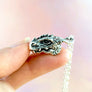 fully 3D sculpted dragon head necklace handmade by xannefran