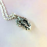 highly detailed dragon head necklace by xanne fran