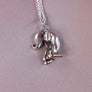 silver fox charm by xanne fran