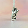backside of gargoyle charm showing 925 hallmark and XF makers mark