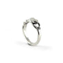 hopping frog ring in sterling silver