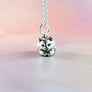 face view of cute sleepy cat charm