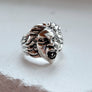 screaming woman ring in sterling silver by xanne fran
