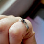 lighter version of tiny frog ring by xanne fran