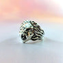 feminine rage scream ring hand sculpted by xanne fran studios