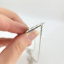 side view showing 2mm width