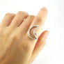 Moon Cut-Out Ring