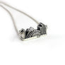 handmade bookshelf necklace