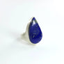 Lapis Teardrop Ring