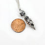 solid sterling mandrake necklace