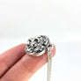 cloudy night pendant in sterling silver