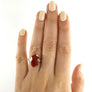 Red Onyx Ring