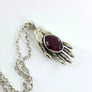 Ruby Hand Pendant