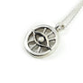 sterling silver eye necklace by xanne fran