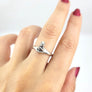 meditating alien ring by xanne fran