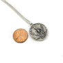 mindful skeleton necklace