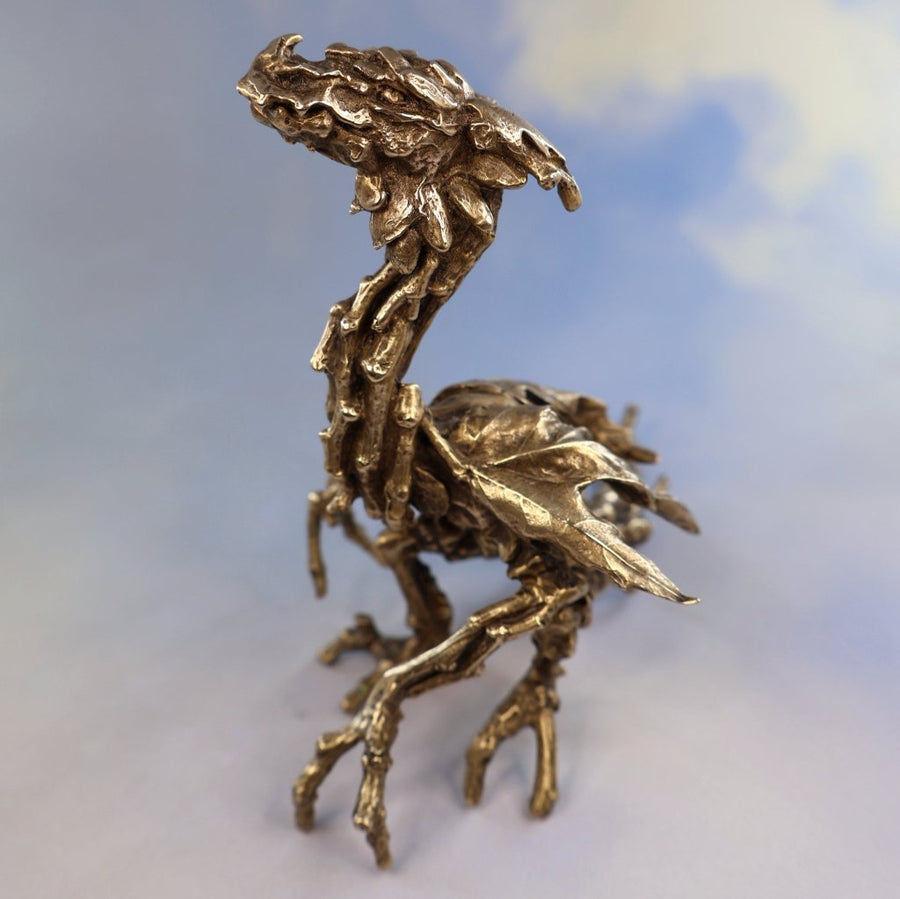 fae dragon sculpture by xanne fran