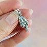 3D sculpted fingers crossed good luck charm by xanne fran