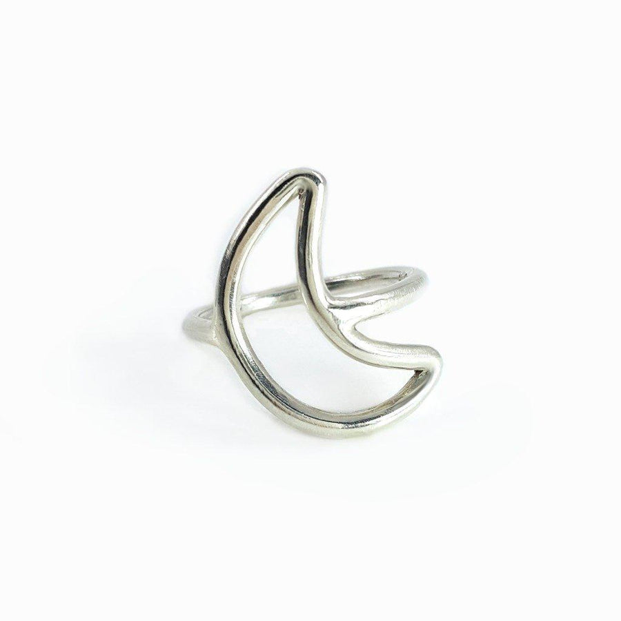 Moon Cut-Out Ring