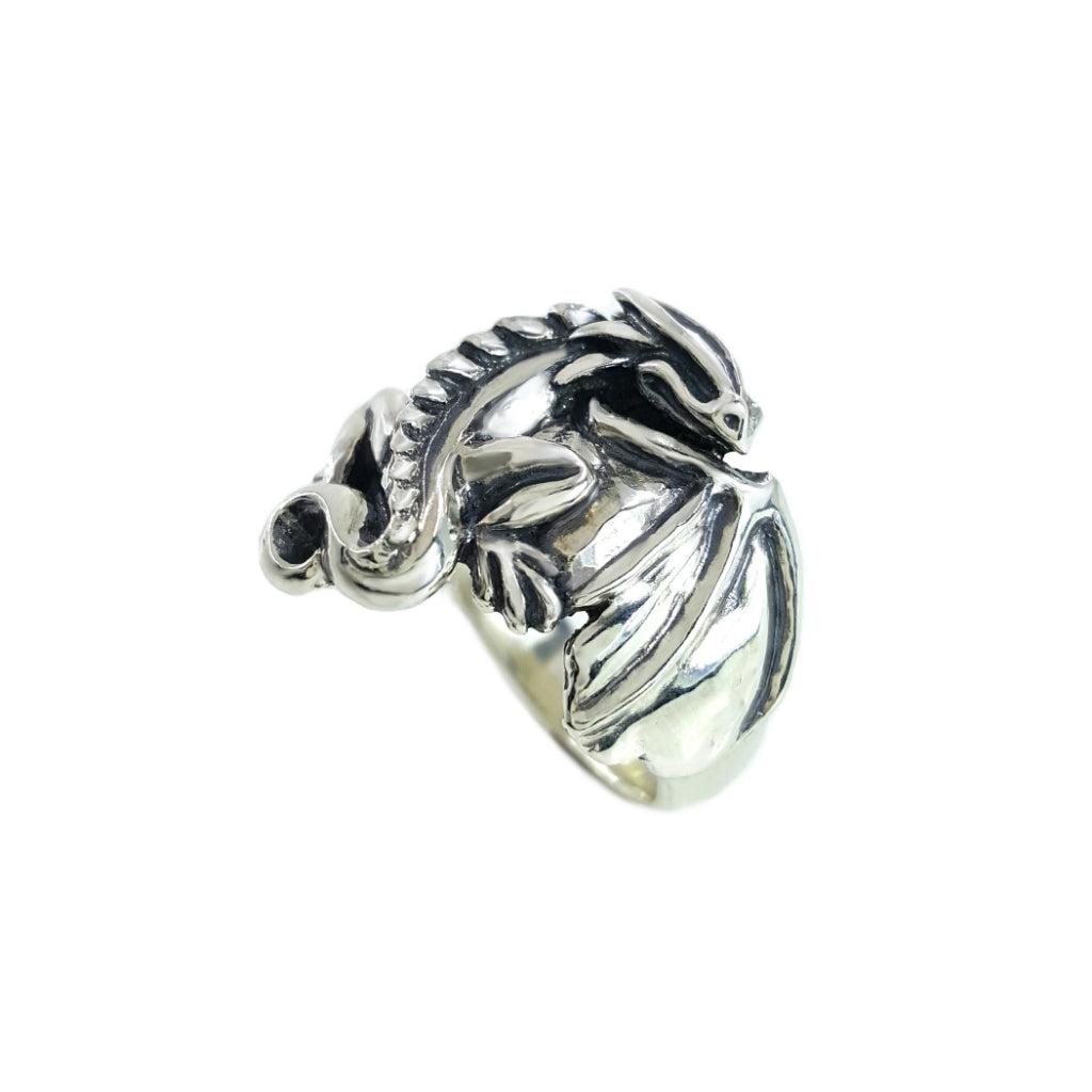 Personalized Gothic Dragon Ring,Fashion Jewelry, Men Women,Nordic  Viking,Size 8 | eBay