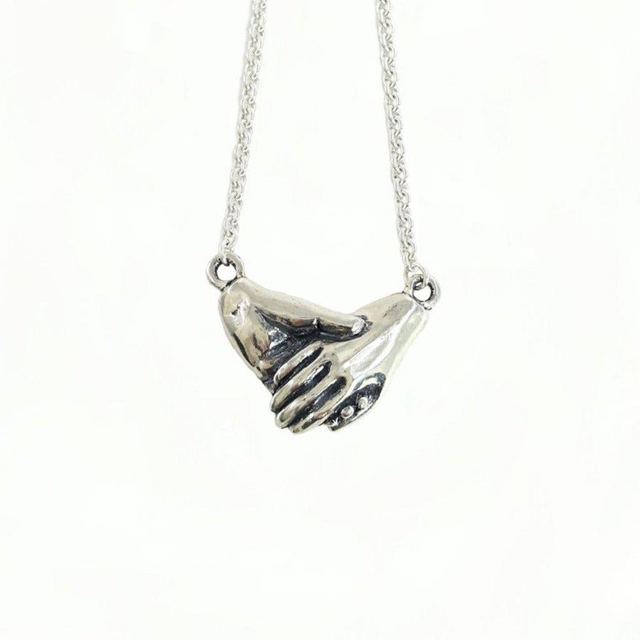 Holding Hands Necklace