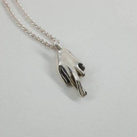 Fingers Crossed Necklace