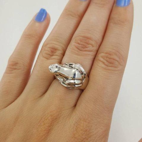 frog ring 3d jewelry anillo de sapo 3d joyeria 3D model 3D printable |  CGTrader