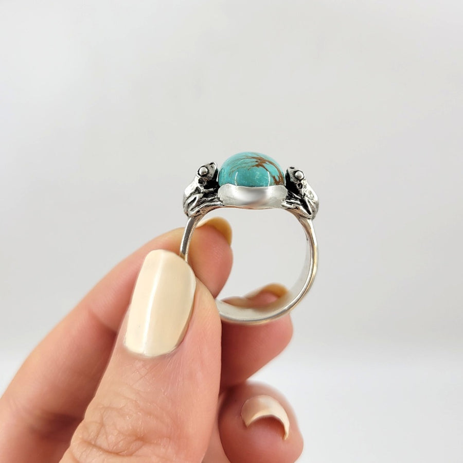 wide band frog ring by xanne fran studios