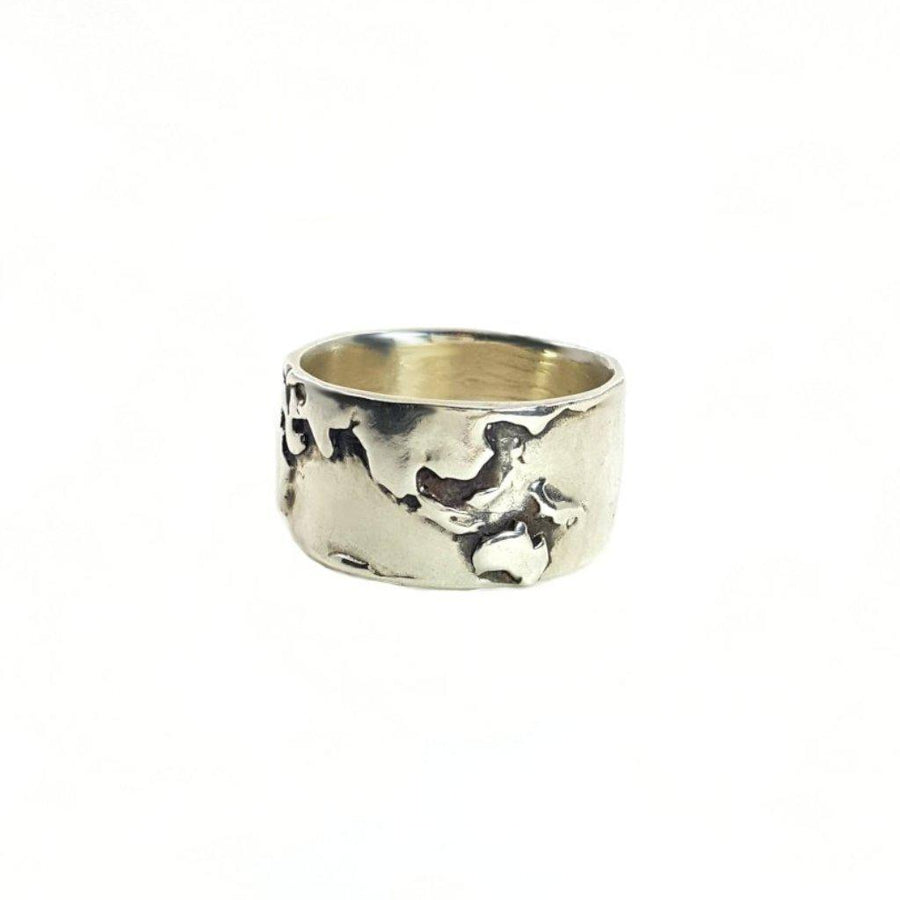 World Map Ring – Xanne Fran Studios